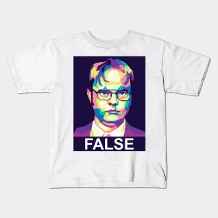 Dwight Schrute False Kids T-Shirt